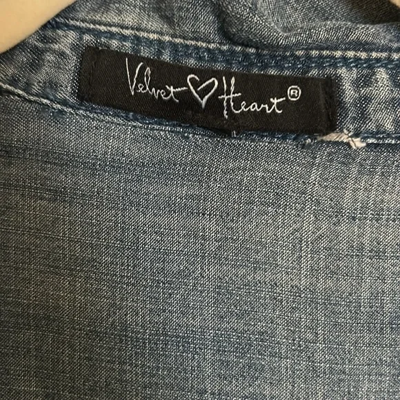 Denim Blue Casual Dress - Picture 2 of 9